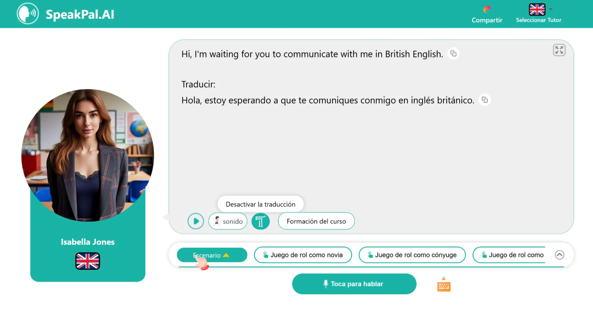Aprendizaje flexible con Speakpal.ai